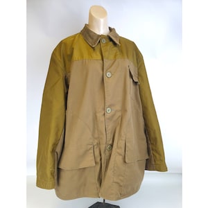 VTG Duxbak Canvas/Corduroy Hunting Jacket Size 46 Aerocloth Outdoors Workwear