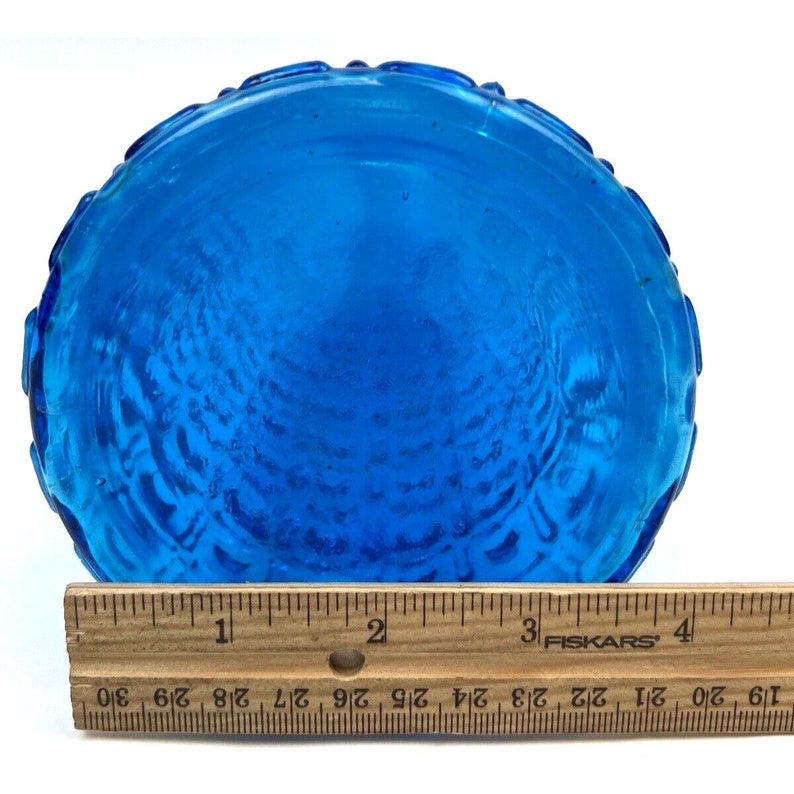 Empoli Aztec Dots/Squares Genie Bottle - Rich Cheerful Blue 22" Excellent MCM image 6