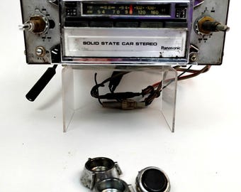 Vintage Panasonic CQ-979EU Samochodowe radio FM 8 Track Player Nieprzetestowane części stereo