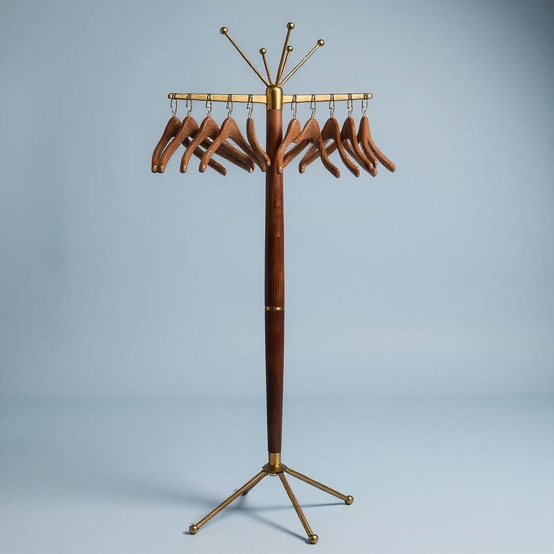 60s Gio Ponti Style Sculptural Coat/hat Stand Hall Tree Sputnik
