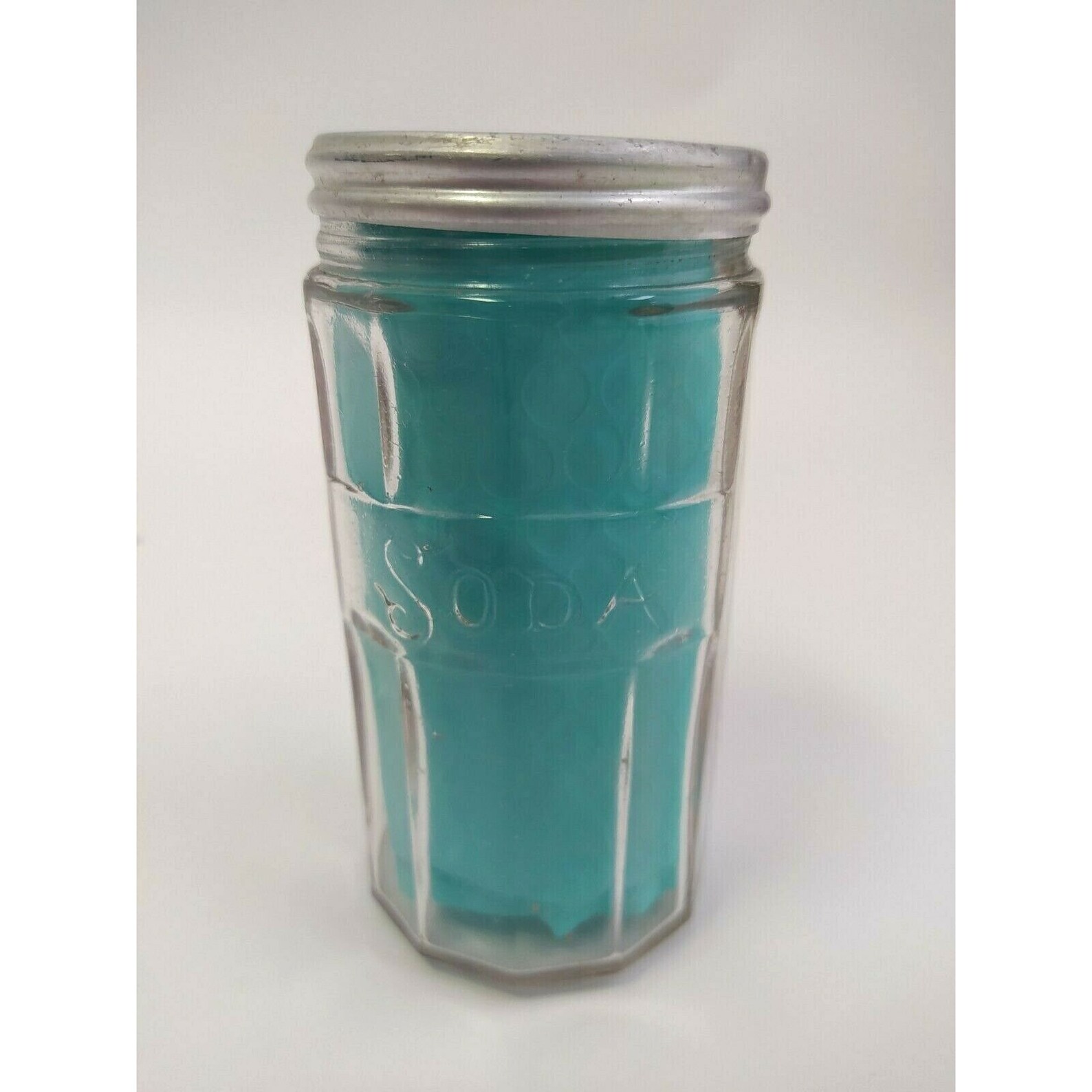 Vintage Hoosier Schrank Geprägte Platte Glasgläser Back soda & | Etsy