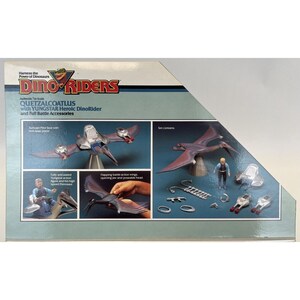TYCO Dino Riders Quetzalcoatlus & Yungstar New In Open Box With Mini-Comic 1987 image 3