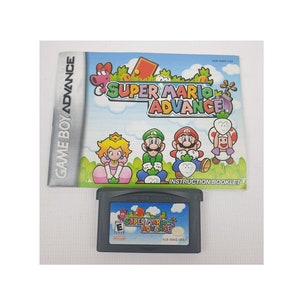 Super Mario Advance Nintendo Game Boy Advance GBA Game w/Manual TESTED Fast Ship