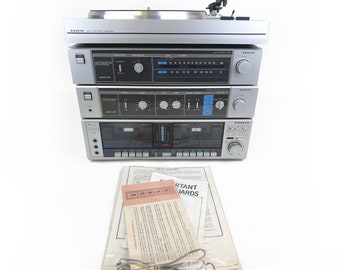 Sanyo Stereo System - Etsy