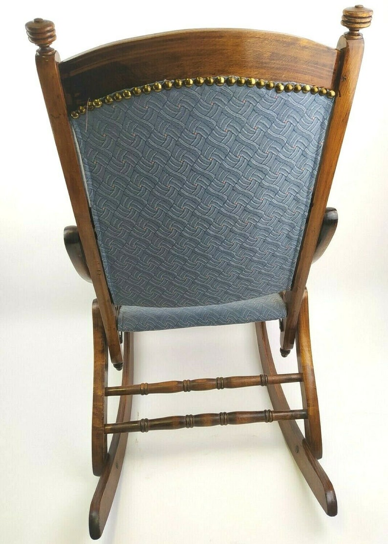 Antique Wooden Folding Rocking Chair 32'' Child/small Etsy