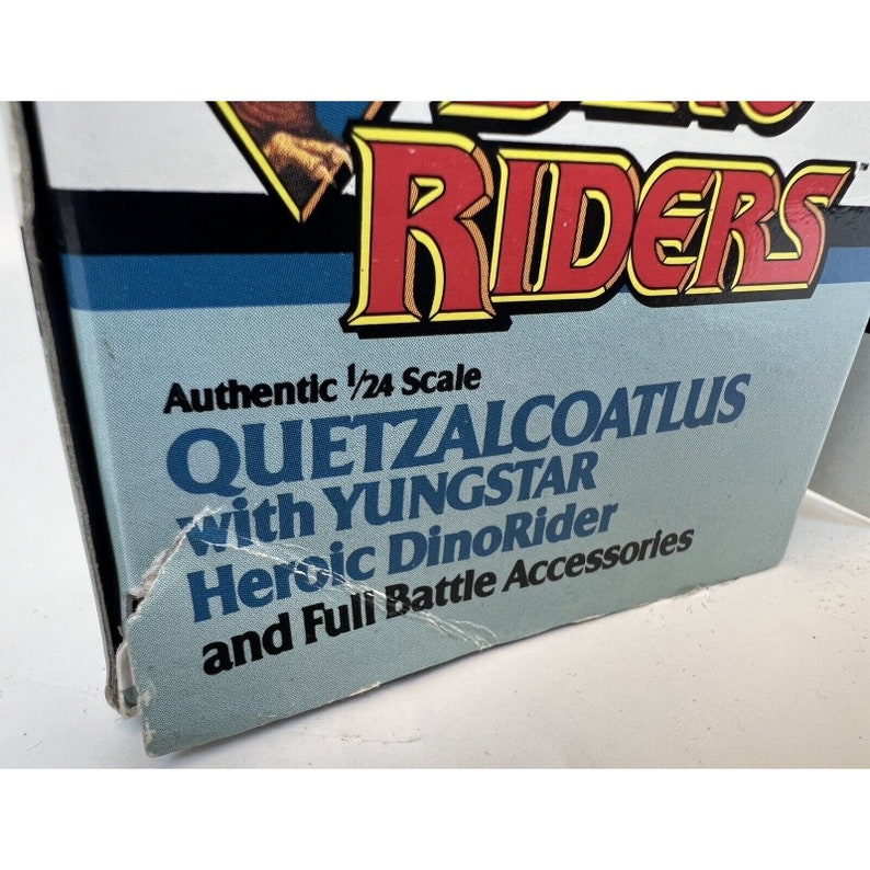 TYCO Dino Riders Quetzalcoatlus & Yungstar New In Open Box With Mini-Comic 1987 image 7