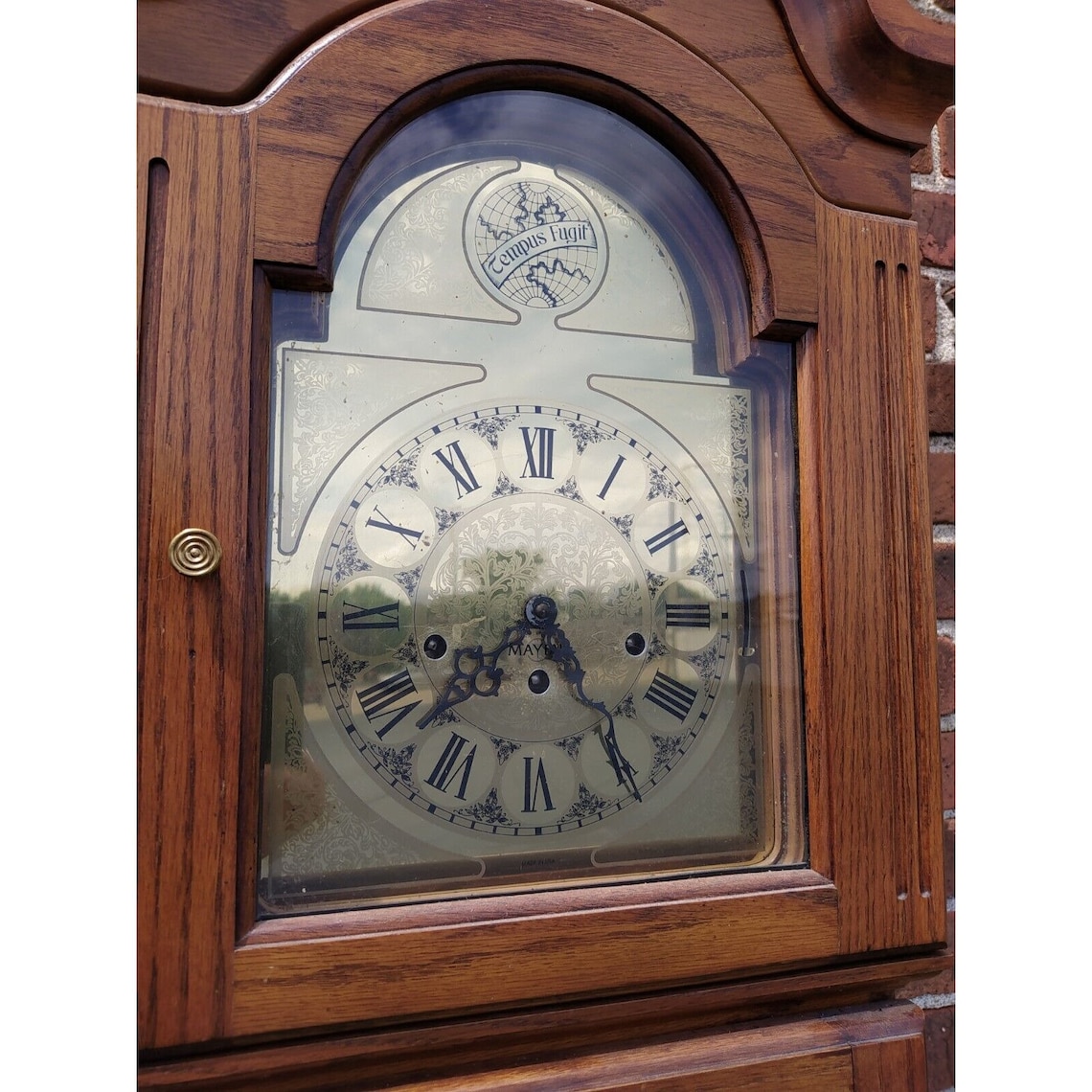 Franz Hermle Tempus Fugit Mayfair 86 Grandfather Clock Western Etsy