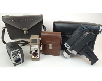 Caméra Bell & Howell Super 8 – Très Bon état – Bien Entretenue