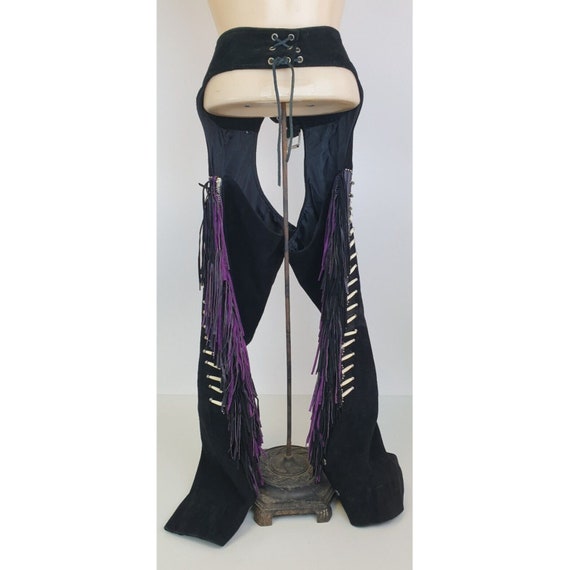 Western World by Shaf Women’s Suede Vest & Chaps … - image 5