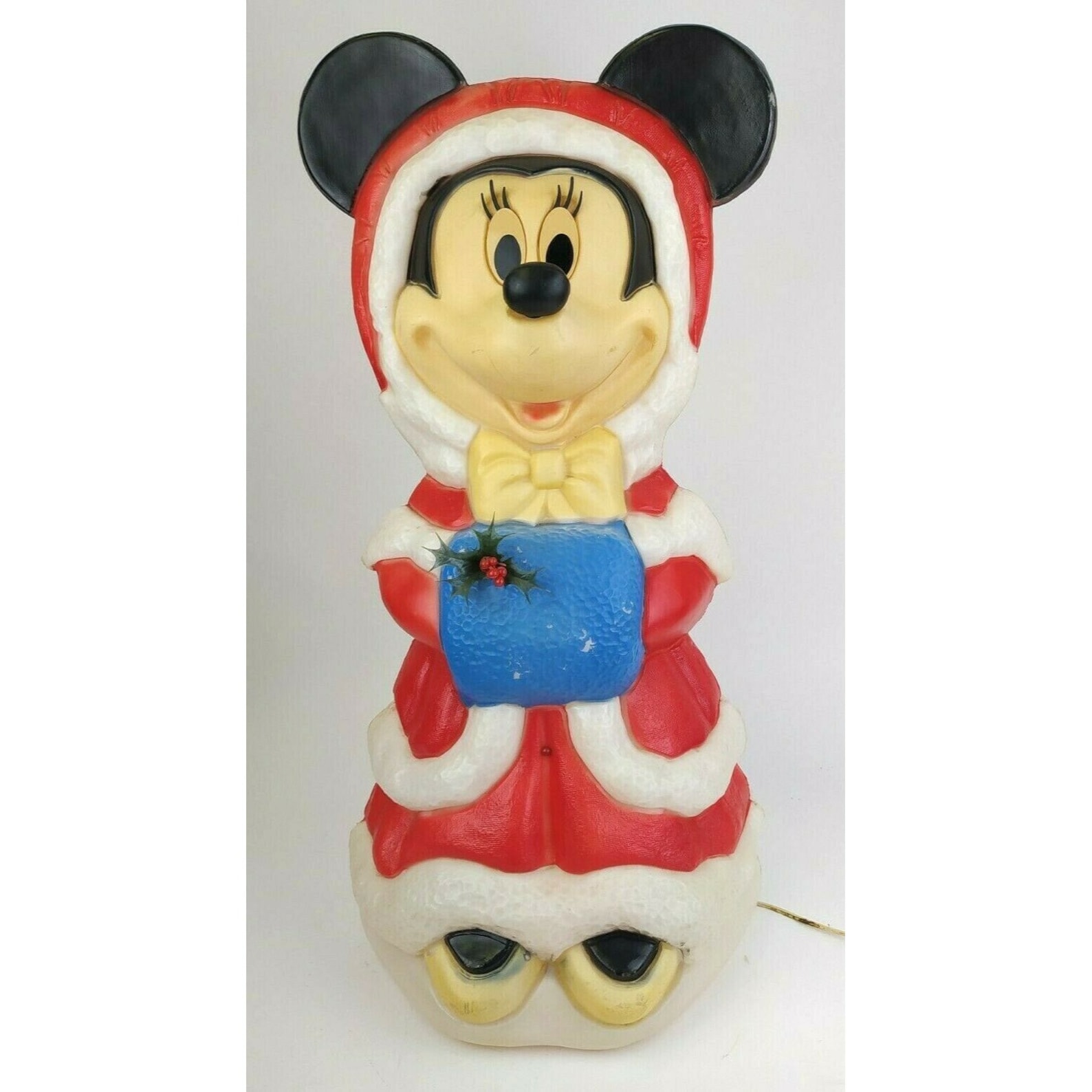 VTG Santa Disney 32 Lighted Minnie Mouse Blow Mold Etsy
