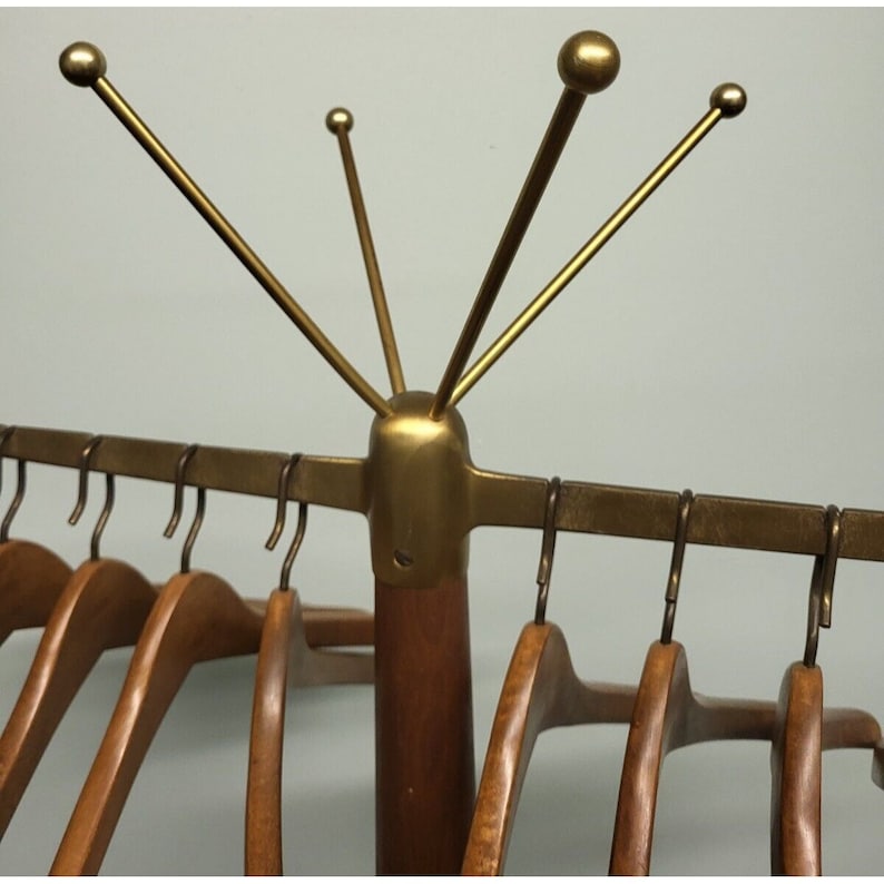 60s Gio Ponti Style Sculptural Coat/Hat Stand Hall Tree Sputnik Space Age MCM image 9