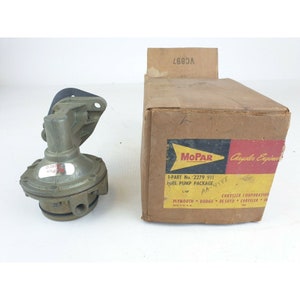 Vintage NOS MoPar Fuel Pump Part No. 2279 911 Genuine OEM 58-60 Dodge Truck 6CYL