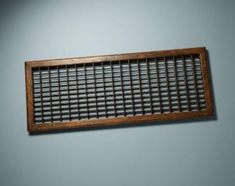 Industrielle Stahl Boden Rost Register Passt 30x10 Metal Grid Rechteck Rückluft