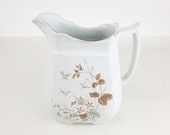 Alfred Meakin Royal Ironstone 5 quot Pitcher Jug Morning Glory Pre 1900 England