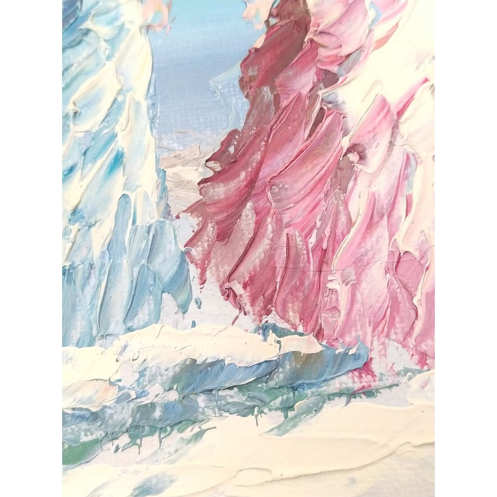1900s Ladies on the Beach Signed Thomas Orig Oil Painting 35x24