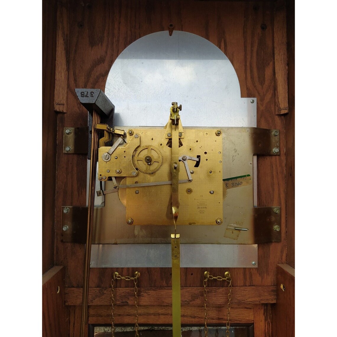 Franz Hermle Tempus Fugit Mayfair 86 Grandfather Clock Western Etsy