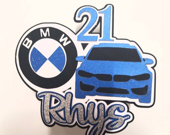 Bmw Cake Topper Etsy Bmw Cake Topper Etsy