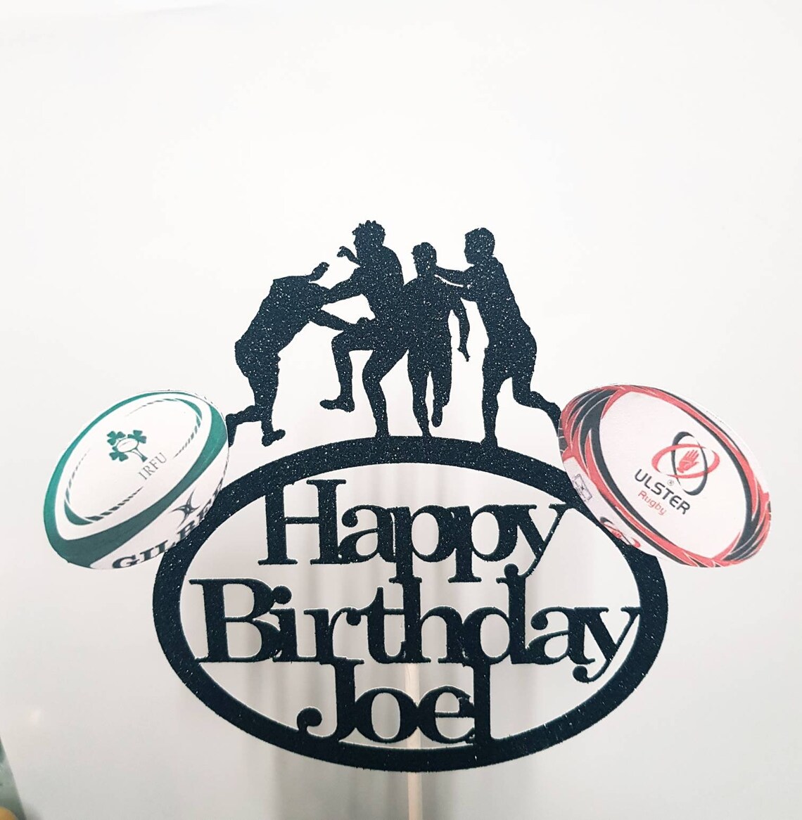Rugby cake topper Etsy