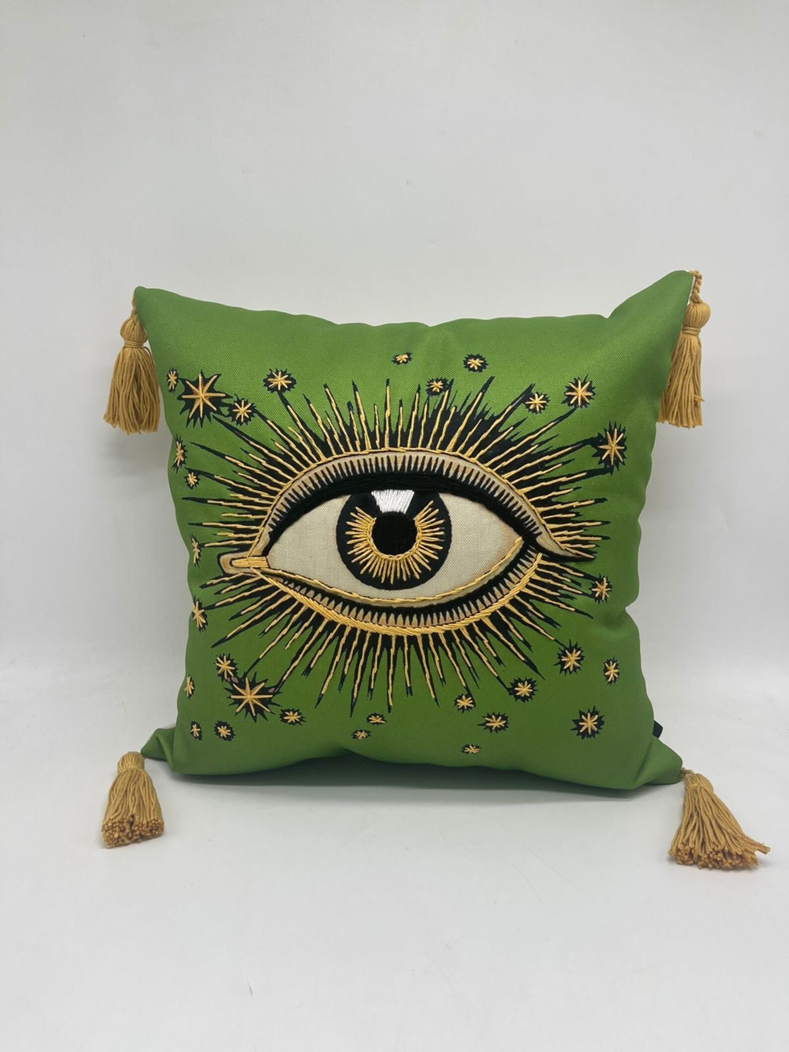 Decorative Evil Eye Embroidered PILLOW COVER Evil Eye Pillow Etsy