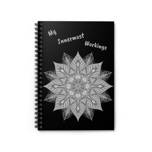 My Innermost Workings Spiral Notebook - Ruled Line with Mandala