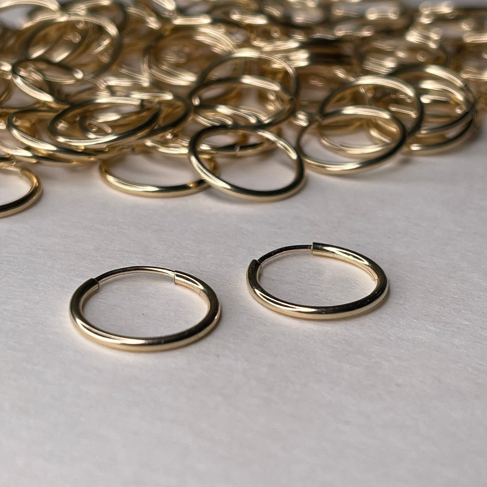 14K Gold Filled Tarnish Resistant 12mm 14mm 1626mm Etsy