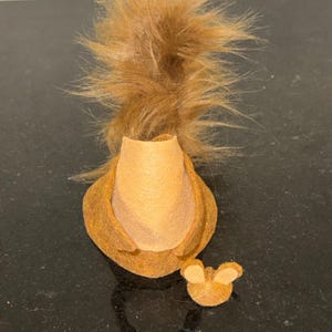 Mini Desk Goose Brown Squirrel Outfit for 7” figurine | NO GOOSE INCLUDED  | Handmade |