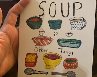 SOLO COPIA DIGITALE-Zuppa e altre cose- Un Chapbook/Zine di poesia