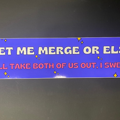 Bumper Sticker Etsy