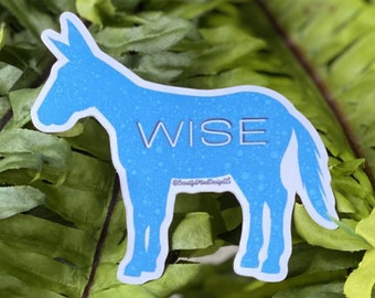 Wyraź swój dowcip: naklejka winylowa „Wise Ass” – wodoodporna, odporna na warunki atmosferyczne i nadająca się do mycia w zmywarce!
