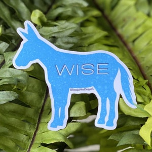 Esprimi il tuo ingegno: adesivo in vinile "Wise Ass" - impermeabile, resistente alle intemperie e lavabile in lavastoviglie!