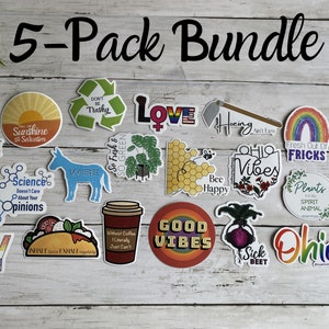 5er Pack Sticker Bundle