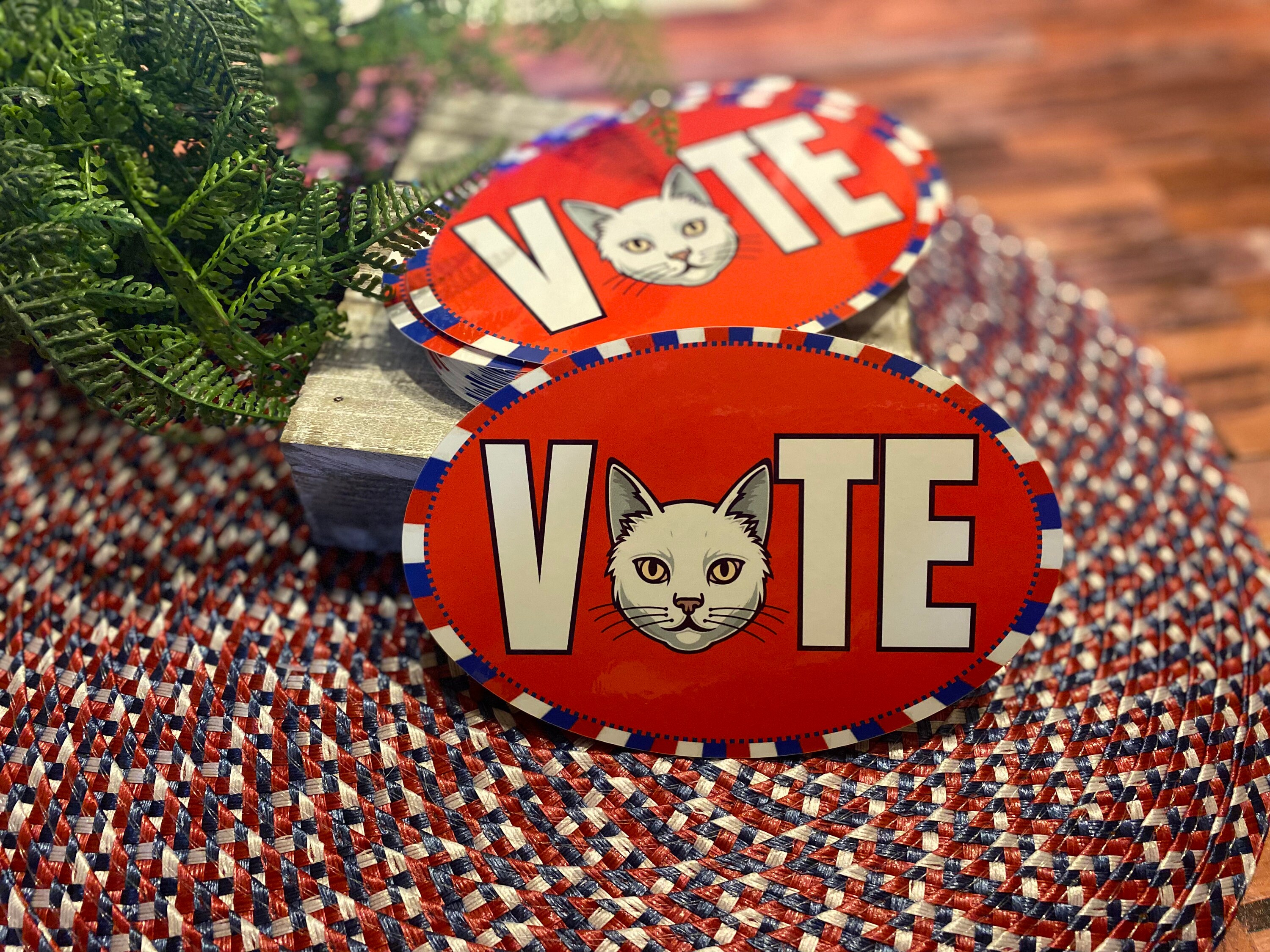 Cat Ladies Vote Bumper Sticker