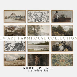 Vintage Farmhouse Frame TV Art: Landscape & Tapestry Collection (Digital Download) TVS-14