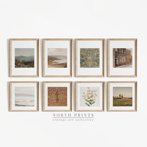 European Square Print SET Gallery Wall | Modern Farmhouse Decor | PRINTABLE DOWNLOAD North Prints | S8-5
