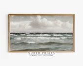 Samsung Frame TV Art Vintage Coastal DIGITAL Painting Minimalist Art TV76
