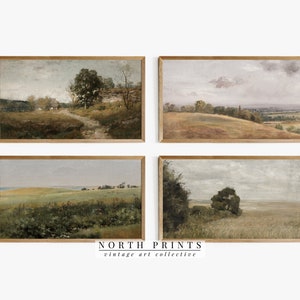 Frame TV Art SET | Vintage Summer Landscape Paintings DIGITAL Download #TVS8