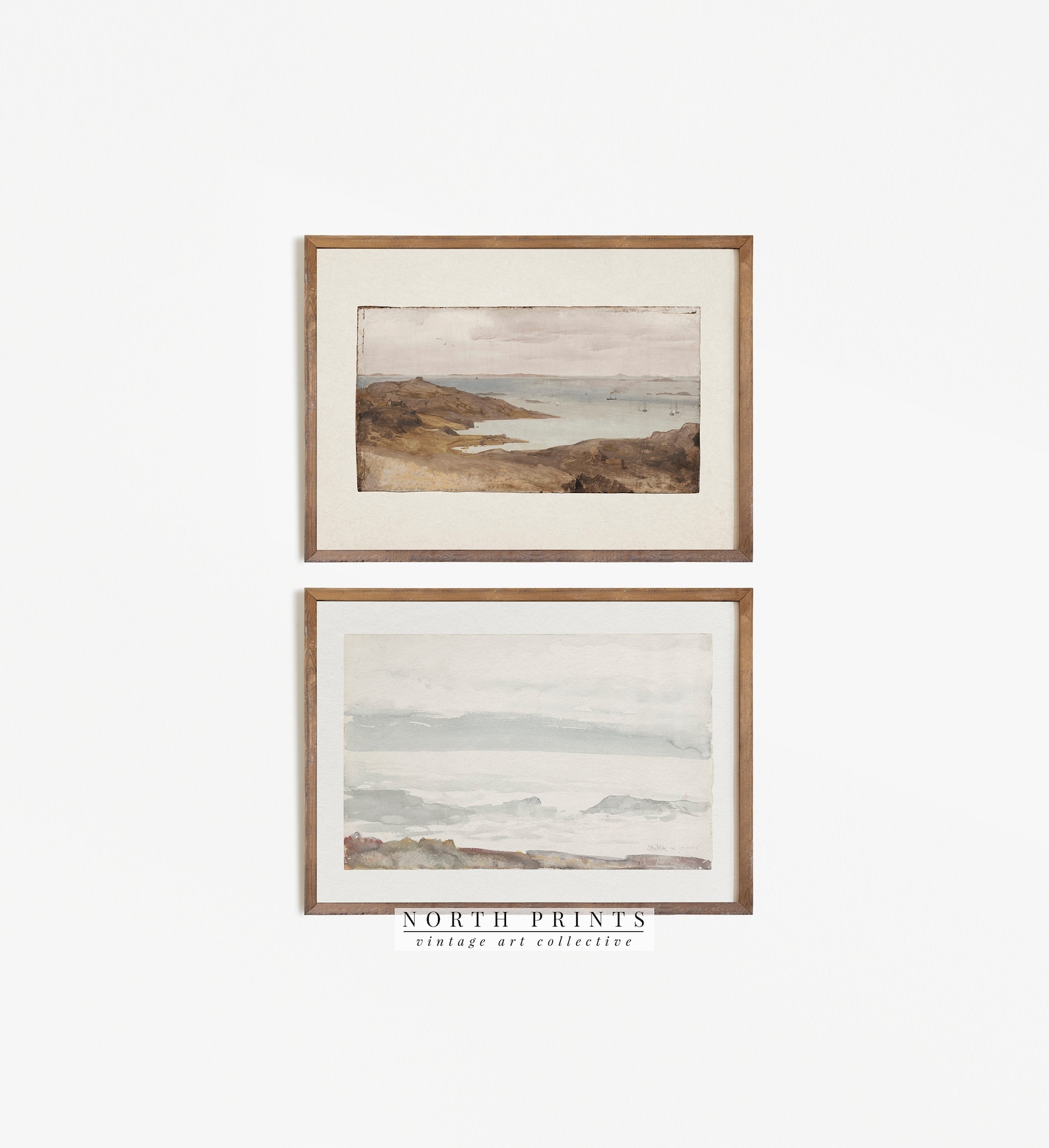 Printable Vintage Gallery Wall Art SET Antique Prints Warm Etsy Canada