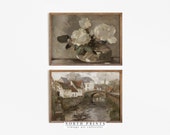Vintage European Print SET Vintage Farmhouse Paintings Digital PRINTABLE S2-10