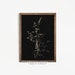 Dark Vintage Botanical Print | Moody Autumn Wall Decor | PRINTABLE Digital Art | 876 