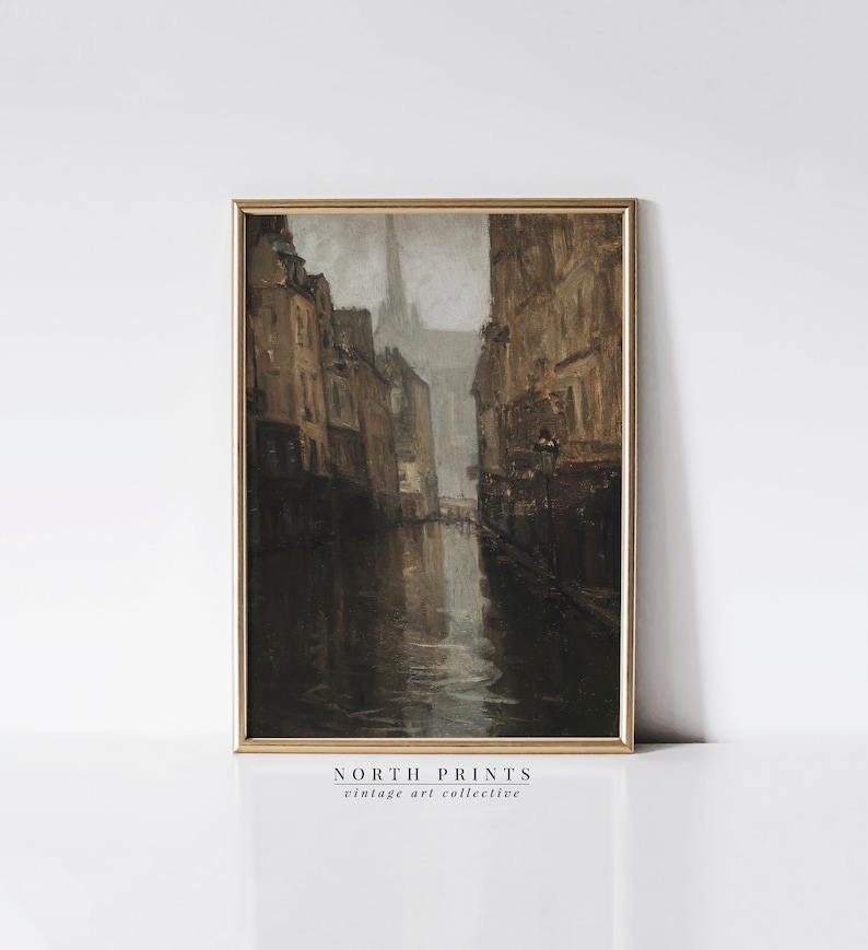 Vintage Moody European Gallery Wall Print SET | French Country Art Prints | Digital PRINTABLE | S6-15 image 5