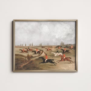Vintage Fox Hunt - Etsy