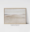 Vintage Neutral Beach Painting | Soft Coastal Landscape | Summer PRINTABLE Download North Prints | 4-148