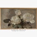 Samsung Frame TV Art | Vintage Flowers DIGITAL Painting | Neutral Art #TV85