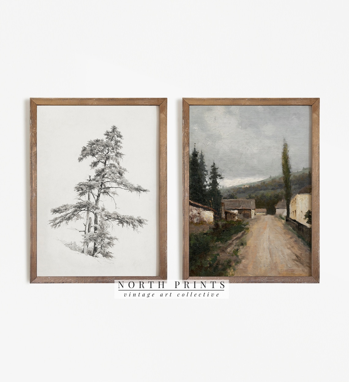 Vintage Country Art PRINTABLE SET of 10 European - Etsy
