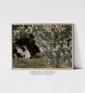 French Country Garden Vintage Painting | Bedroom Art Print | PRINTABLE Download | 1164