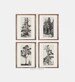 Vintage Gallery Wall Print Set | Tree Sketches Etching Print | Digital PRINTABLE | S4-5 