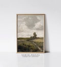 Rustic Country Wall Art | Vertical Landscape Painting | Vintage Downloadable North Prints | PRINTABLE Art Print | 5-214