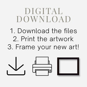 Coastal Beach Print Set: Vintage Farmhouse Wall Art (Printable Digital Download) S2-131 image 8