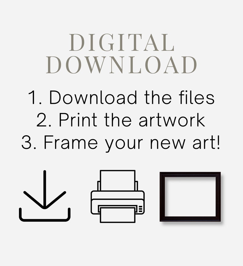 Coastal Beach Print Set: Vintage Farmhouse Wall Art (Printable Digital Download) S2-131 image 8