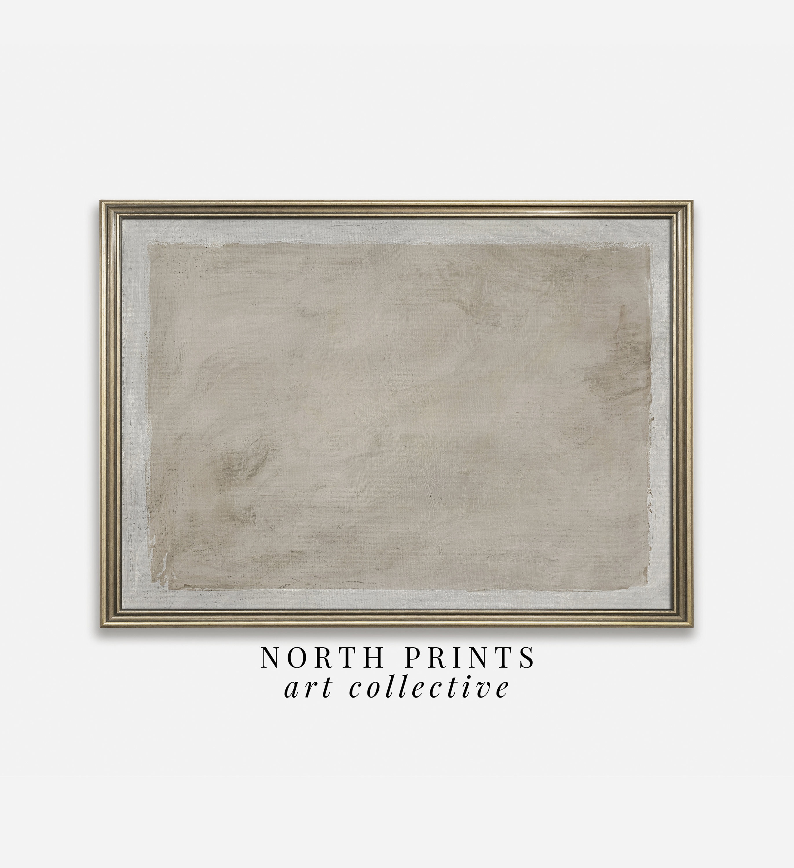 Neutral Abstract Art Print: Minimalist Boho Decor (Digital Download Printable) 7-47